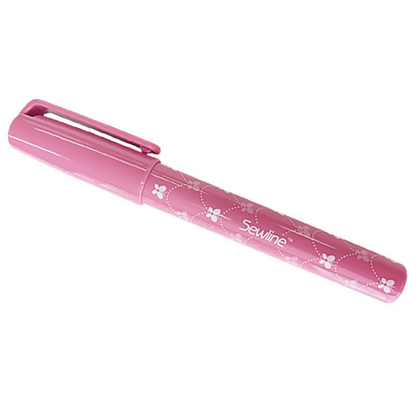 Sewline Temporary Glue Pen Blue - fabric adhesive and bonding agent - detail view