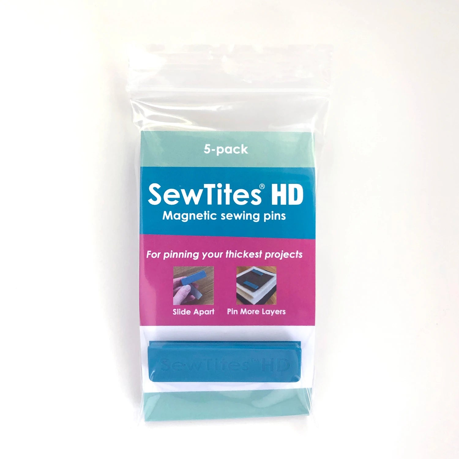 SewTites HD Magnetic magnetic sewing pins - holds fabric without piercing