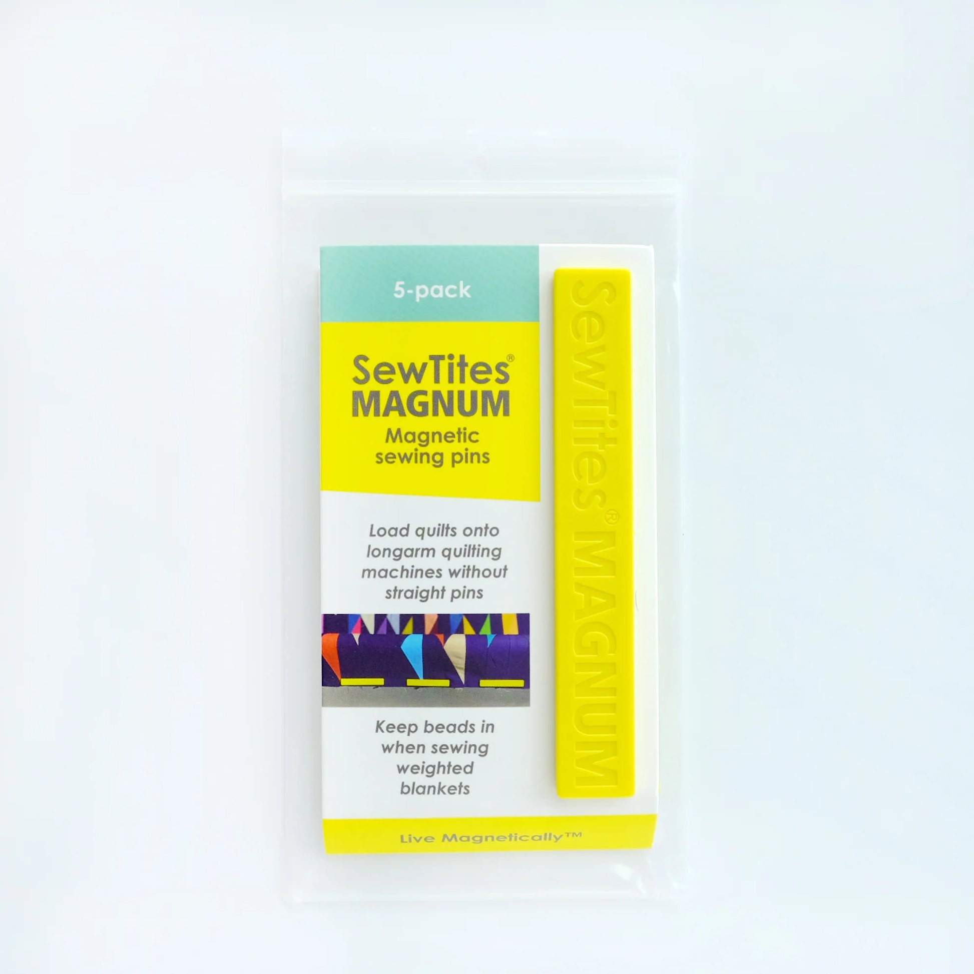 SewTites Magnum Magnetic magnetic sewing pins - holds fabric without piercing