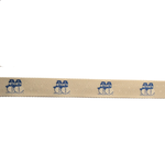 Snowmen Ribbon 100% Cotton 15mm