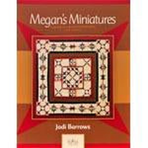 Square In A Square Megan's Minature Pattern Book - quilting book and pattern guide