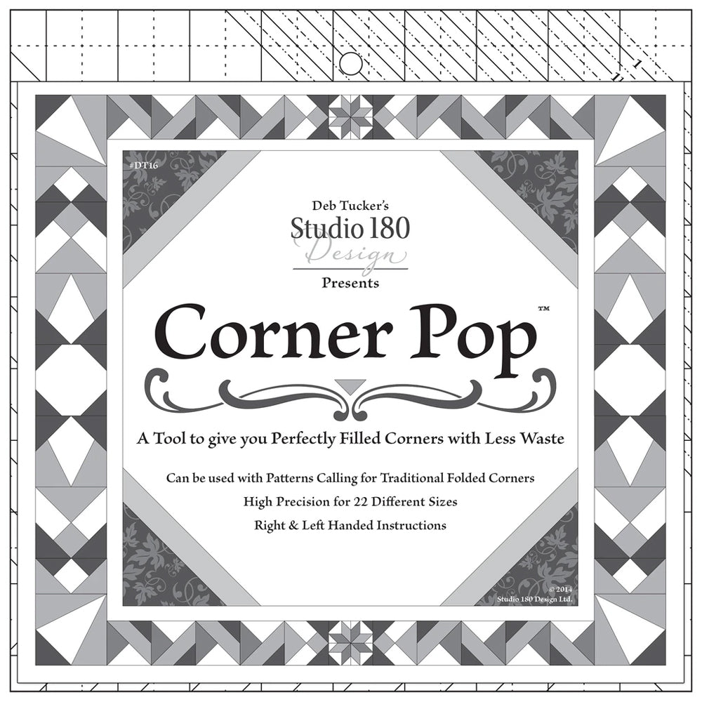 Studio 180 Design Studio 180 Corner Pop - quilting ruler and template