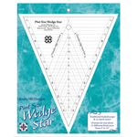 Studio 180 Design Studio 180 Pint Size Wedge Star - quilting ruler and template