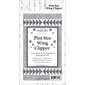 Studio 180 Design Studio 180 Pint Sized Wing Clipper - quilting ruler and template
