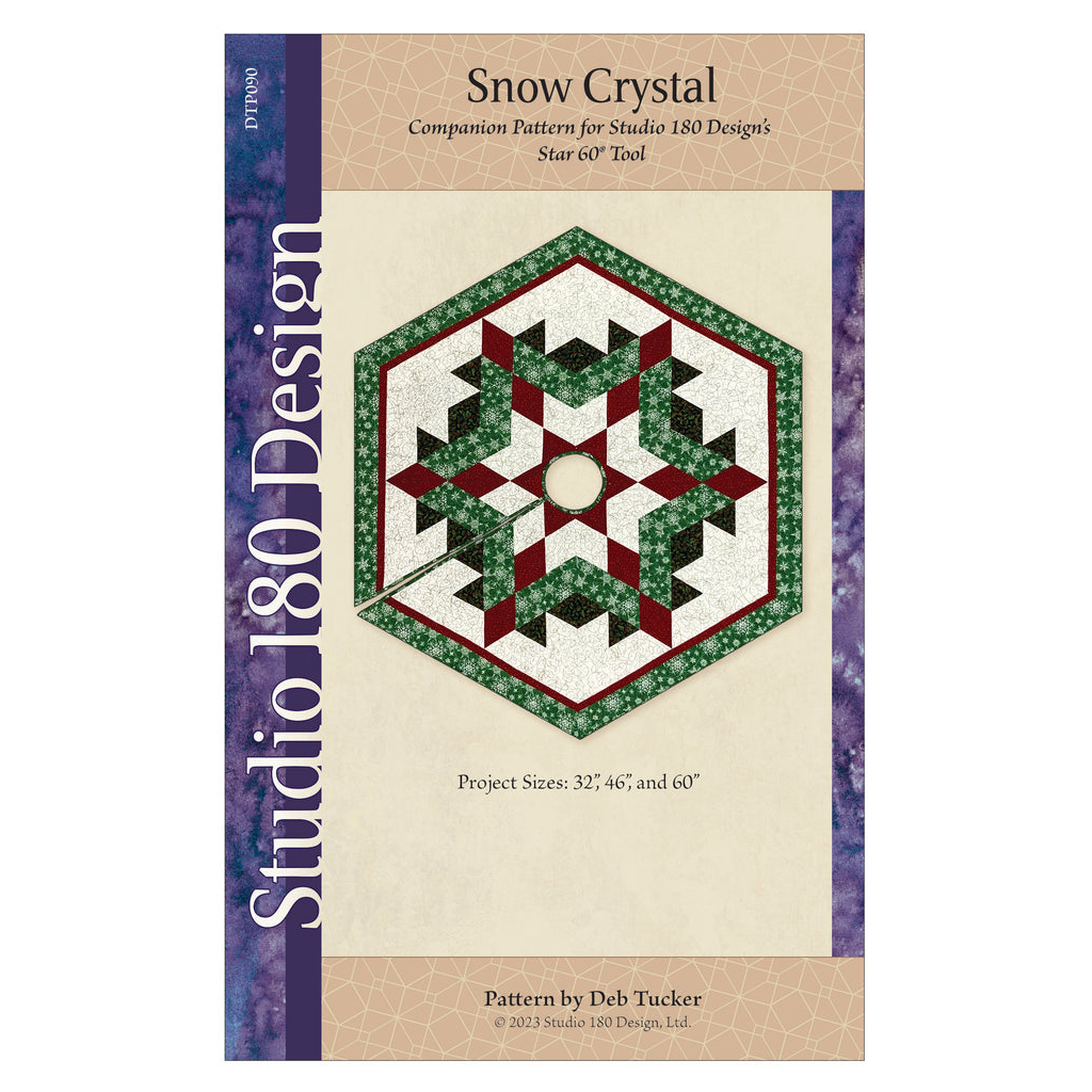 Studio 180 Design Studio 180 Snow Crystal Pattern - quilting book and pattern guide