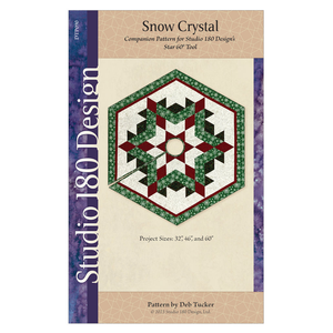 Studio 180 Design Studio 180 Snow Crystal Pattern - quilting book and pattern guide