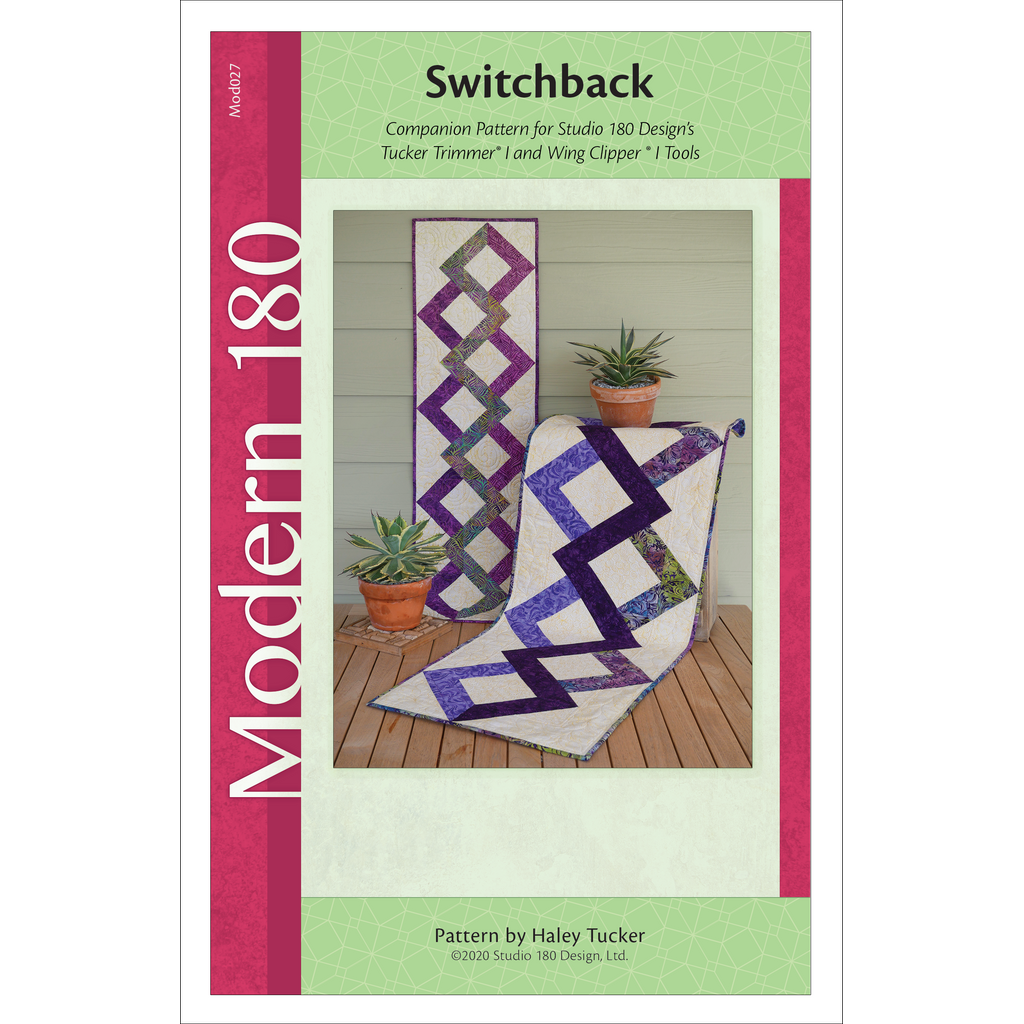 Studio 180 Design Studio 180 Switchback Pattern - quilting book and pattern guide