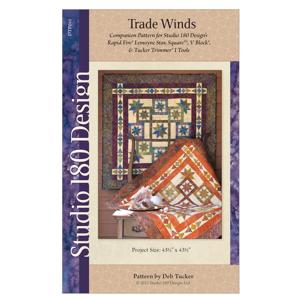 Studio 180 Design Studio 180 Trade Winds Pattern - quilting book and pattern guide