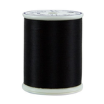 Superior Threads Bottom Line embroidery thread spool in Black (625) - 60wt 1295m
