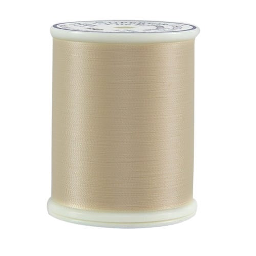 Superior Threads Bottom Line embroidery thread spool in Cream (620) - 60wt 1295m
