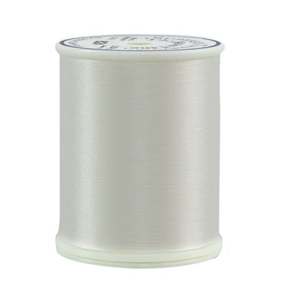 Superior Threads Bottom Line embroidery thread spool in Natural White (624) - 60wt 1295m