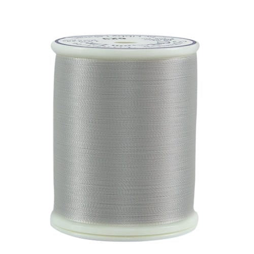 Superior Threads Bottom Line embroidery thread spool in Silver (623) - 60wt 1295m