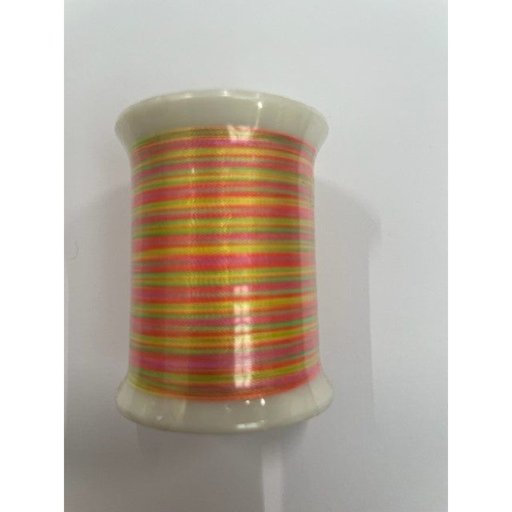 Superior Threads embroidery thread spool in Rainbows