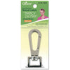 Clover Swivel Latch 18mm - Glossy Nickel