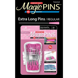 Taylor Seville Magic Extra Long pins, long - sharp quilting and applique pins
