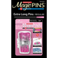 Taylor Seville Magic Extra Long pins, long - sharp quilting and applique pins - in use