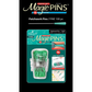 Taylor Seville Magic Patchwork pins, fine - sharp quilting and applique pins - detail view