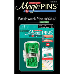 Taylor Seville Magic Patchwork pins, regular - sharp quilting and applique pins