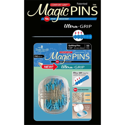 Taylor Seville Magic Quilting pins, fine - sharp quilting and applique pins