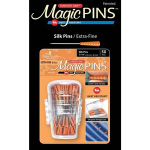Taylor Seville Magic Fine pins, extra fine - sharp quilting and applique pins