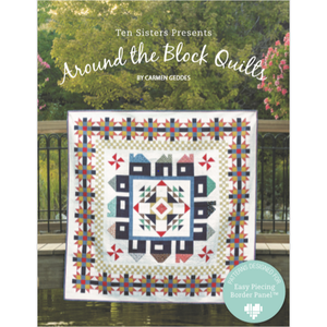 Around the Block quilt book by TenSisters Handicraft