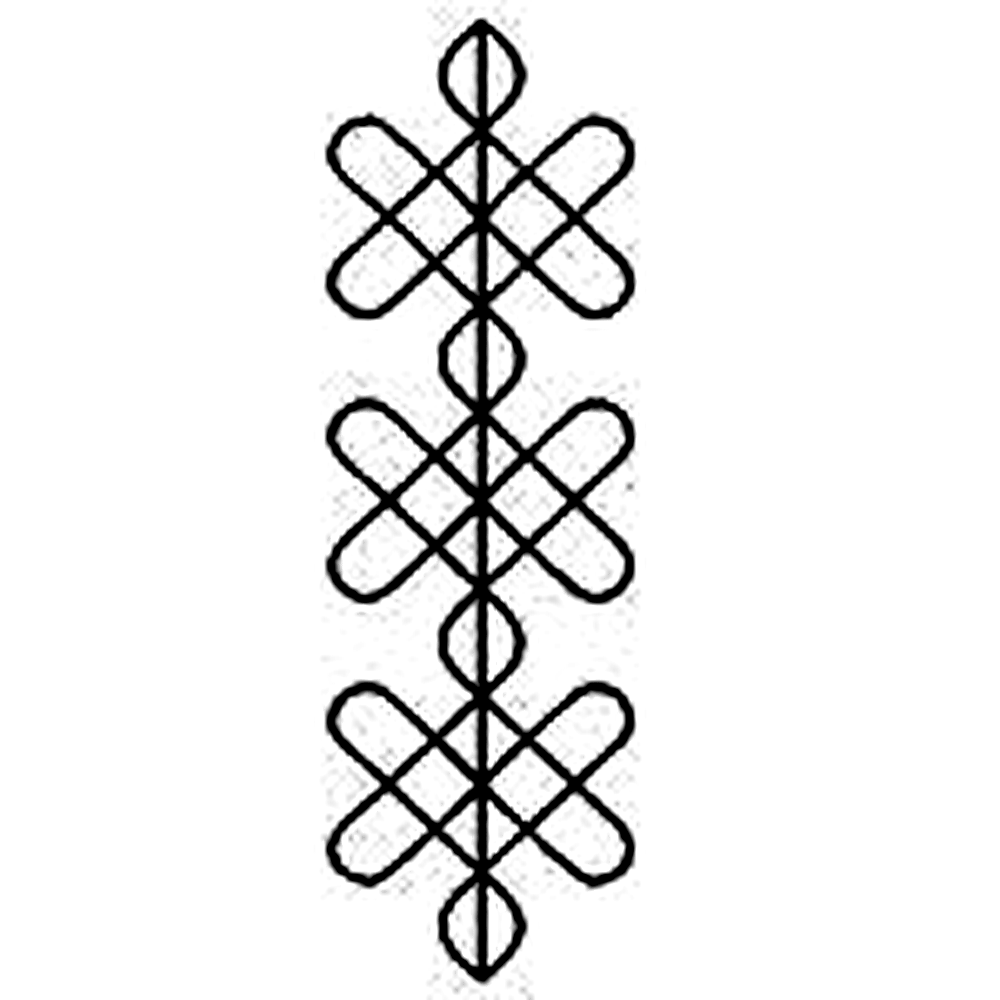 Quilting Creations Thimbleberries Stenci 6"x18" Connecting Maze - quilting ruler and template