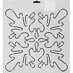 Quilting Creations Thimbleberries 11" Bur Oak quilting stencil - hand and machine quilting template