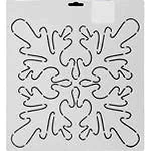 Quilting Creations Thimbleberries 11" Bur Oak quilting stencil - hand and machine quilting template
