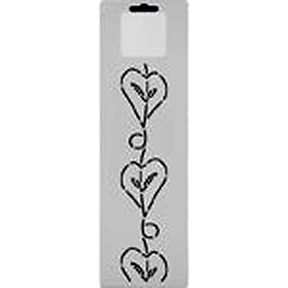Quilting Creations Thimbleberries 2" Heart Vine quilting stencil - hand and machine quilting template