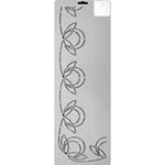 Quilting Creations Thimbleberries 3" Blossom Swirl quilting stencil - hand and machine quilting template