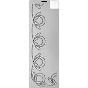 Quilting Creations Thimbleberries 3" Blossom Swirl quilting stencil - hand and machine quilting template