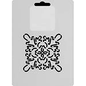 Quilting Creations Thimbleberries 3" Bur Oak quilting stencil - hand and machine quilting template