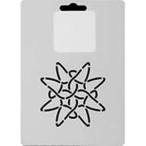Quilting Creations Thimbleberries 3" Wings quilting stencil - hand and machine quilting template