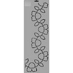 Quilting Creations Thimbleberries 5" Pansy Vine quilting stencil - hand and machine quilting template