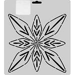 Quilting Creations Thimbleberries 7½" Leaf Bouquet quilting stencil - hand and machine quilting template