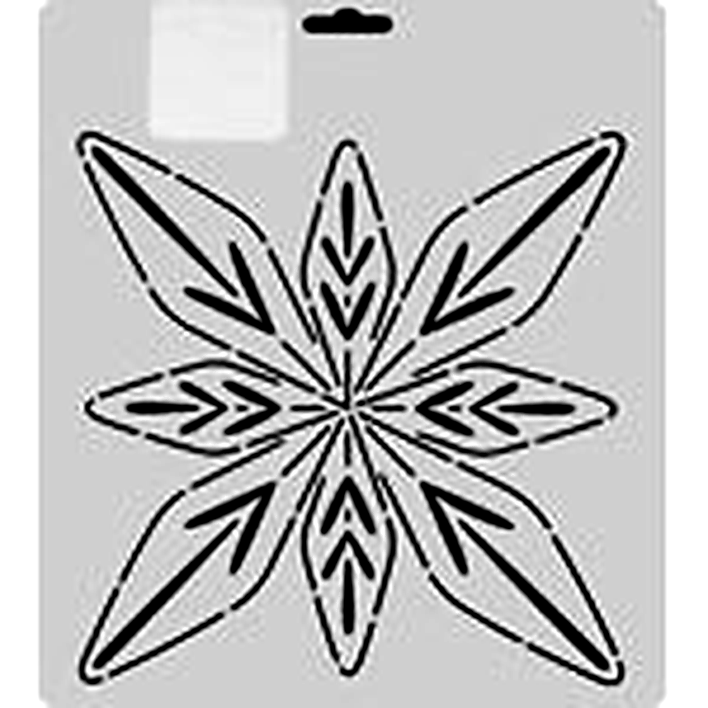 Quilting Creations Thimbleberries 7½" Leaf Bouquet quilting stencil - hand and machine quilting template