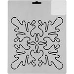 Quilting Creations Thimbleberries 7" Bur Oak quilting stencil - hand and machine quilting template
