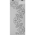 Quilting Creations Thimbleberries 7" Star Vine quilting stencil - hand and machine quilting template