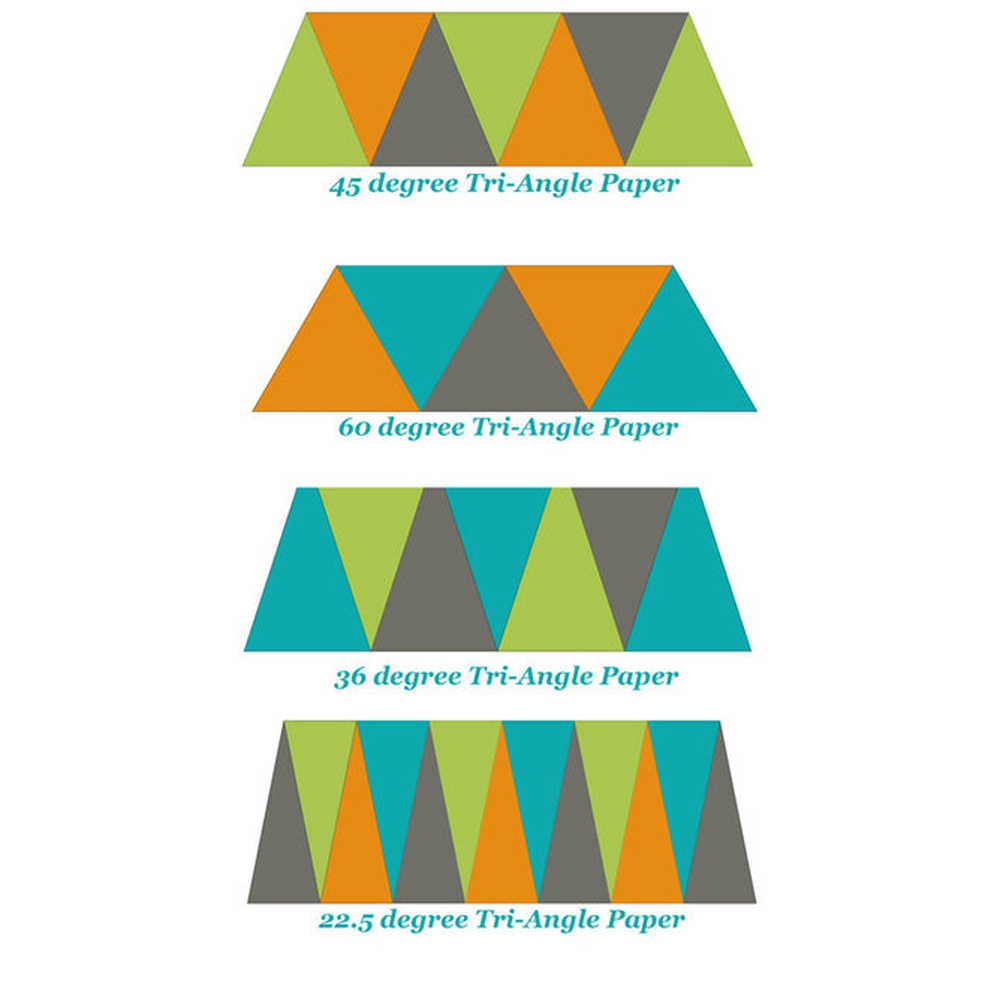 Tri Angles on a Roll 45° & 60°