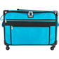 Tutto Machine Tote 1X Large in Turquoise - ballistic nylon sewing machine carry-on with wheels and pull bar
