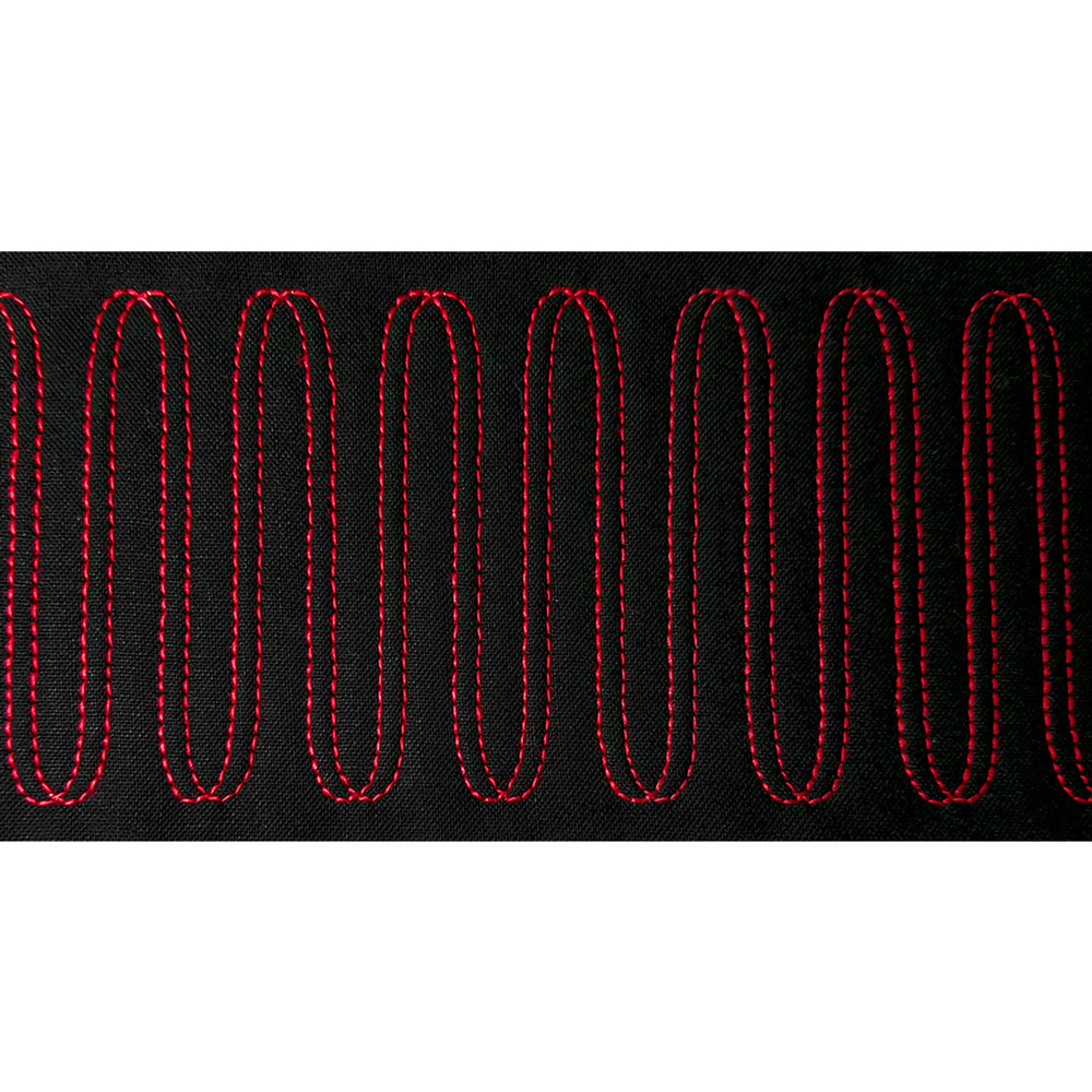 Bernina Twin Needle Stitch Plate for Q Series - genuine Bernina sewing machine accessory - alternate angle