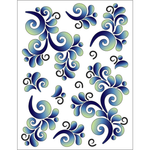 Decorative Machine Stickers - Ocean Wave - craft pattern by Urban Elementz
