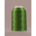 YLI Fine Metallic metallic embroidery thread spool in Spring Green - 450m