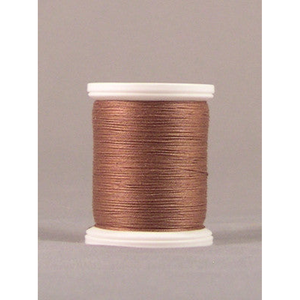 YLI Fusions embroidery thread spool in Nutmeg (07) - 24/3 228m