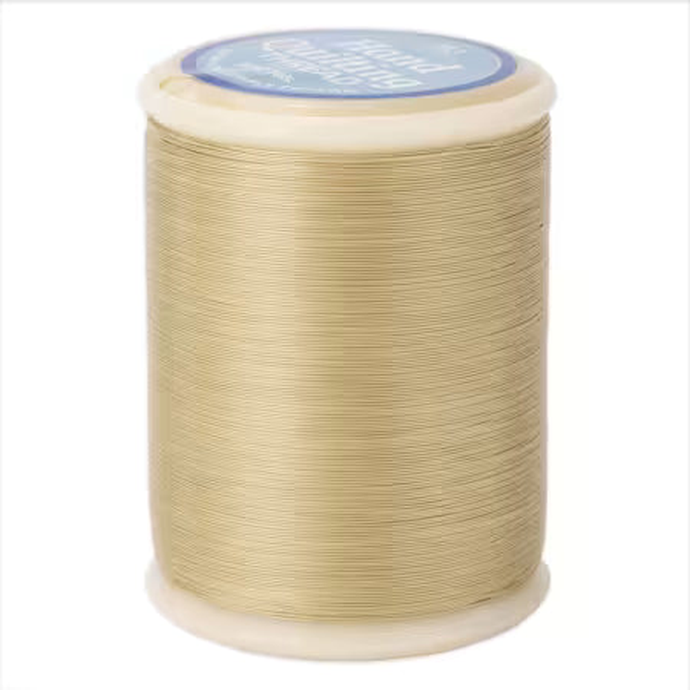 YLI quilting thread spool in Ecru