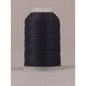 YLI embroidery thread spool in Black - 180m