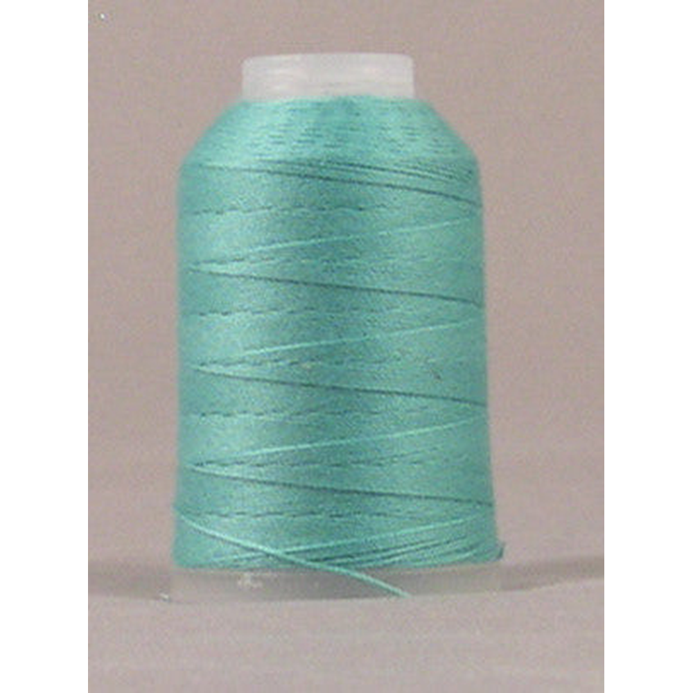 YLI embroidery thread spool in Sea Foam Green - 180m