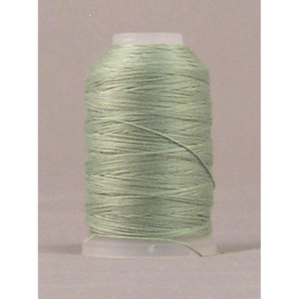 YLI embroidery thread spool in Soft Green - 180m