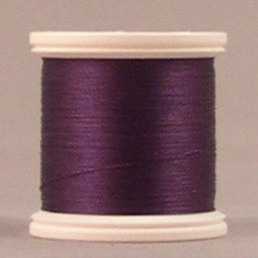 YLI silk thread spool in Dk Eggplant (233) - #100 200m