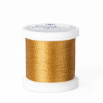 YLI silk thread spool in Gold (215) - #100 200m